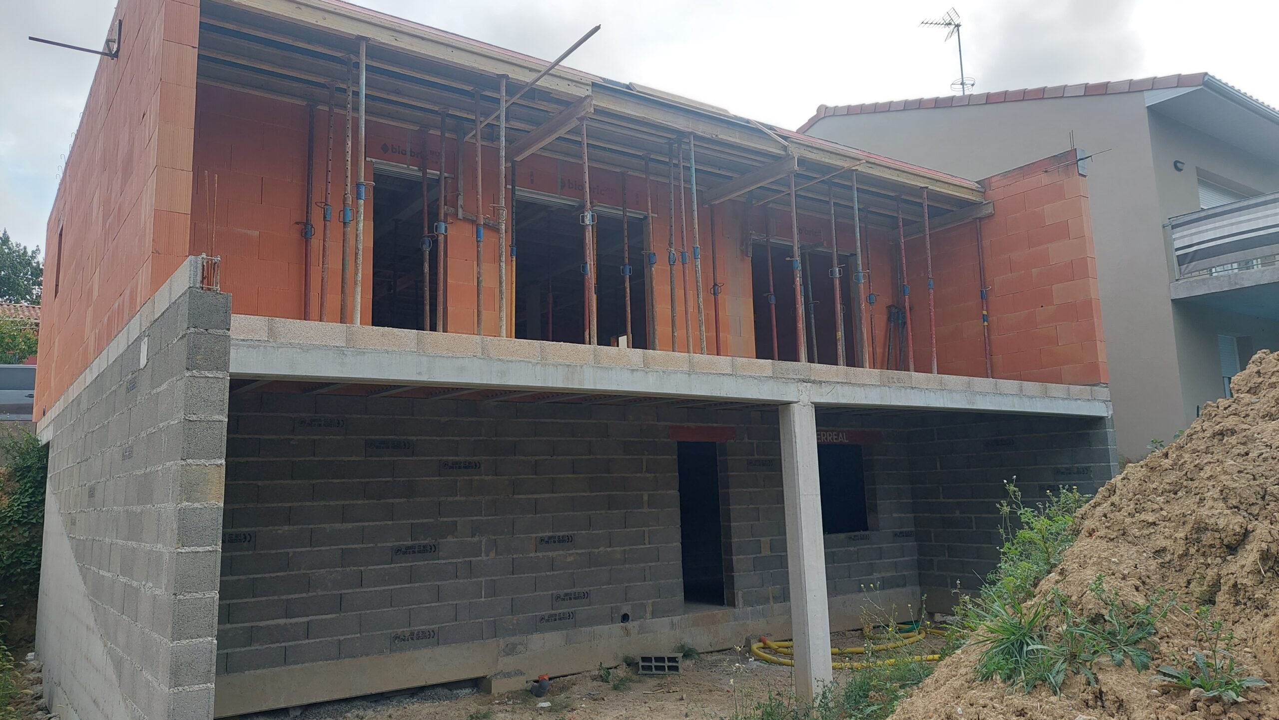 Maçon Pins-Justaret construction maison Toulouse gros œuvre